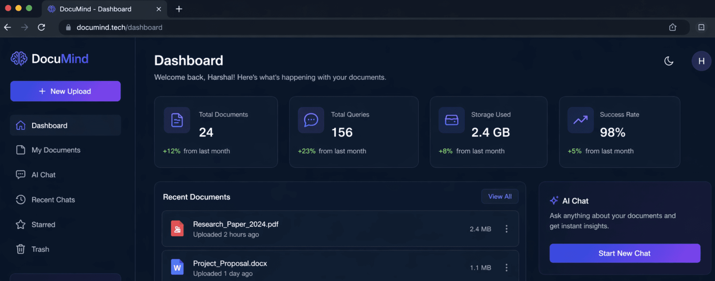 Documind screenshot